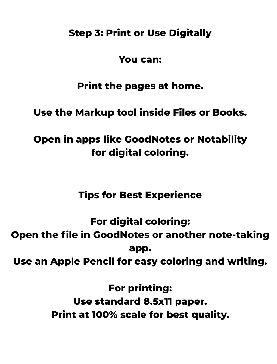 Touki's Adventure Activity & Coloring Book - Digital Download For Tablet/iPad