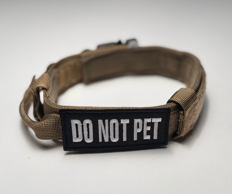 Do Not Pet Velcro Patch