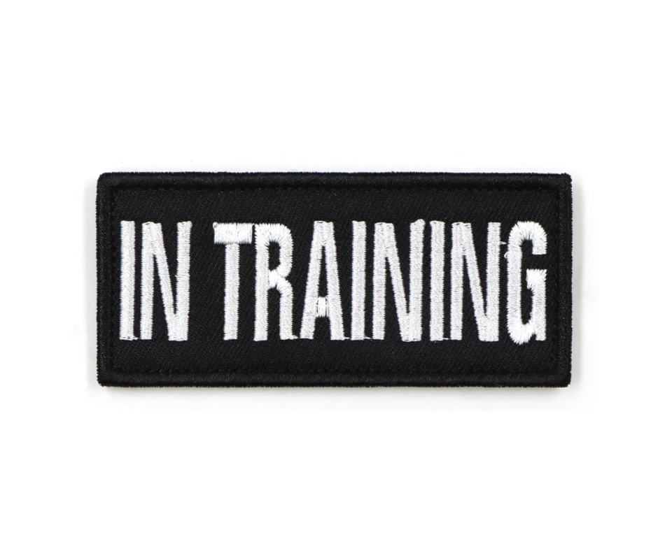 In Training Velcro Patch