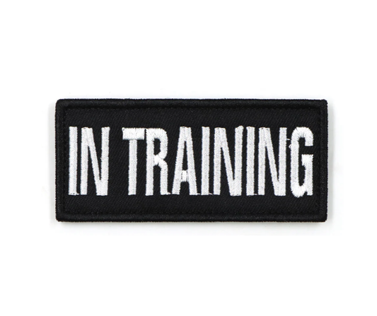 In Training Velcro Patch