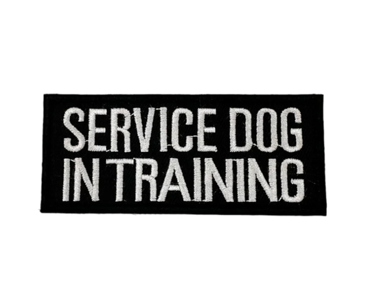 Service Dog In Training Velcro Patch